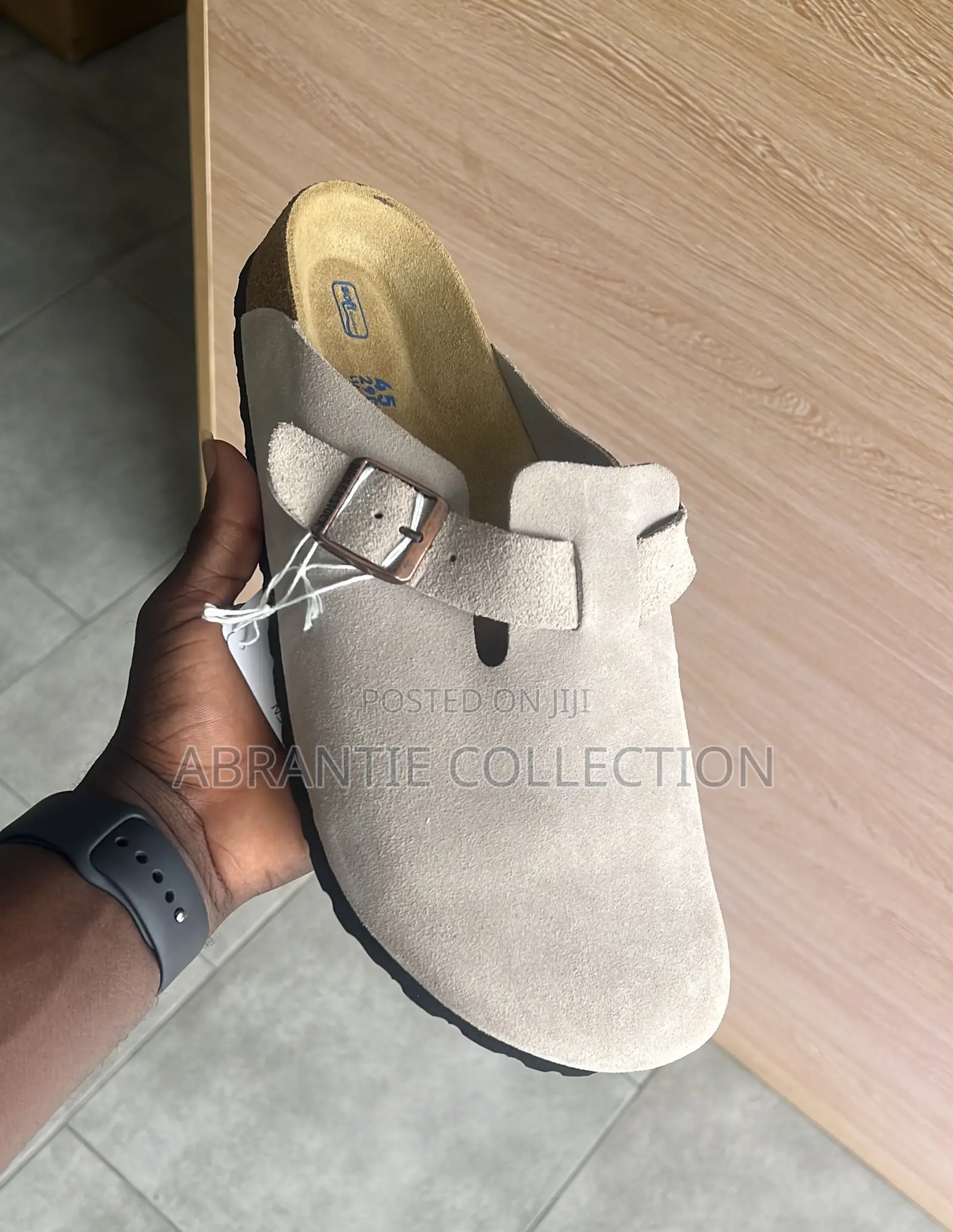 Birkenstock Half Shoe Grey Available