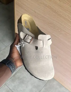 Birkenstock Half Shoe Grey Available