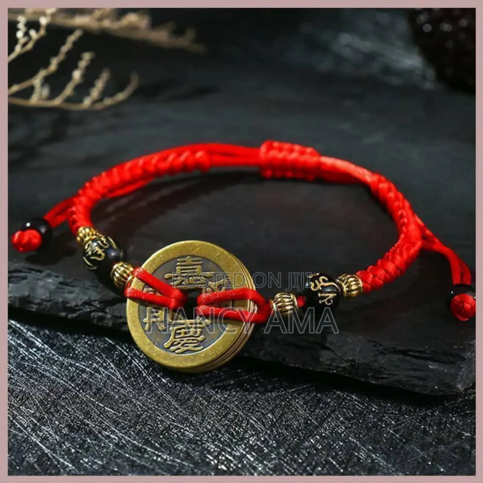 Feng Shui Copper Coins Bracelet