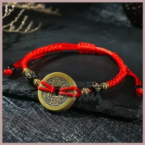 Feng Shui Copper Coins Bracelet