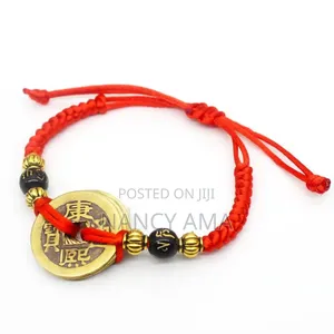 Feng Shui Copper Coins Bracelet