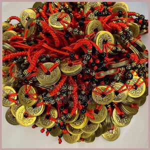 Feng Shui Copper Coins Bracelet