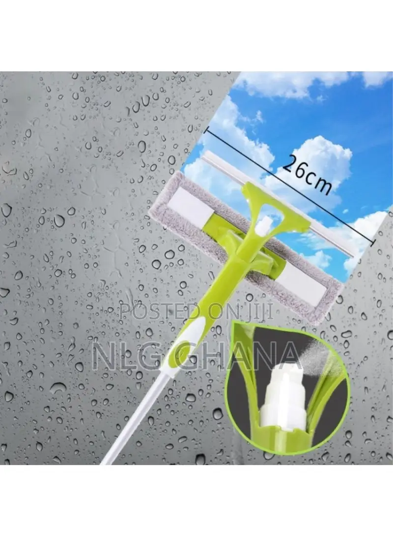 Window Cleaner Double Side Multi-Function Glass Squeegee. Tvx25102