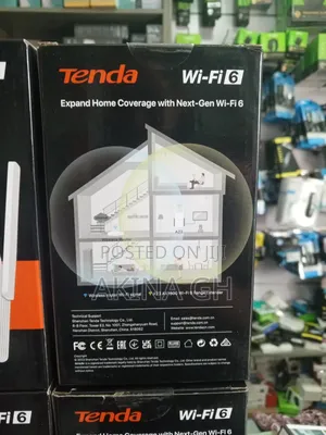 Tenda Wi-Fi 6 Ax1500 Range Extender A23