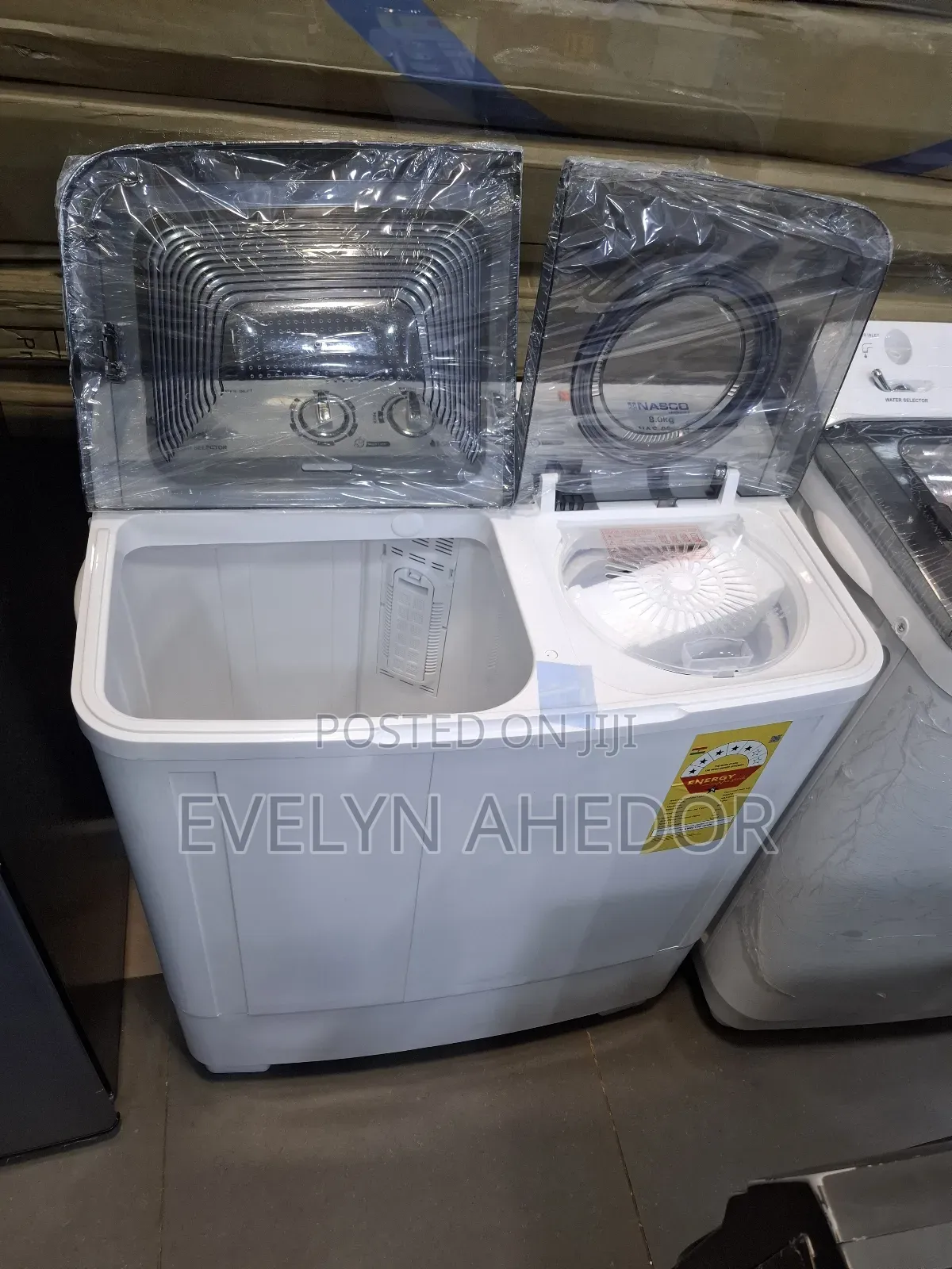 Quick Nasco Washing Machine 8kg Semi-Automatic Top Load for Sale