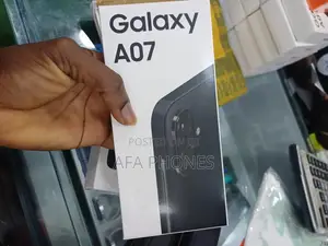 New Samsung Galaxy A07 4G 64 GB Black