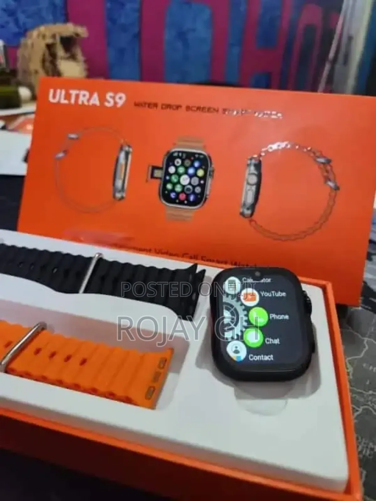 S9 Ultra Android 4g Lte Sim Dual Camera Smart Watch 4gb Ram/64gb Rom