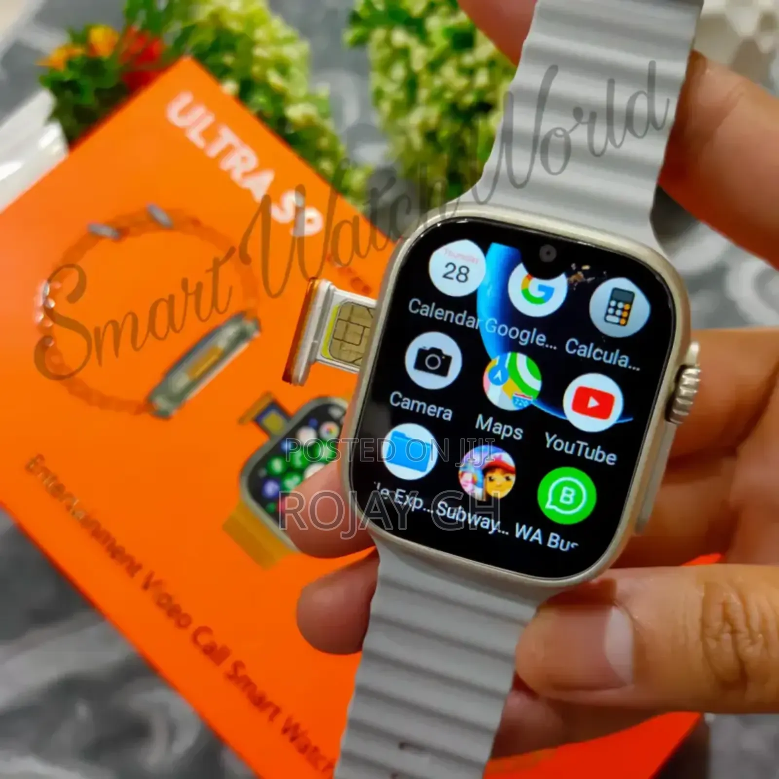 S9 Ultra Android 4g Lte Sim Dual Camera Smart Watch 4gb Ram/64gb Rom