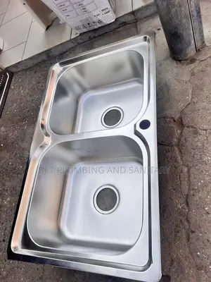 Two Bowl Cabinet Sink_armless Sink_kitchen Sink