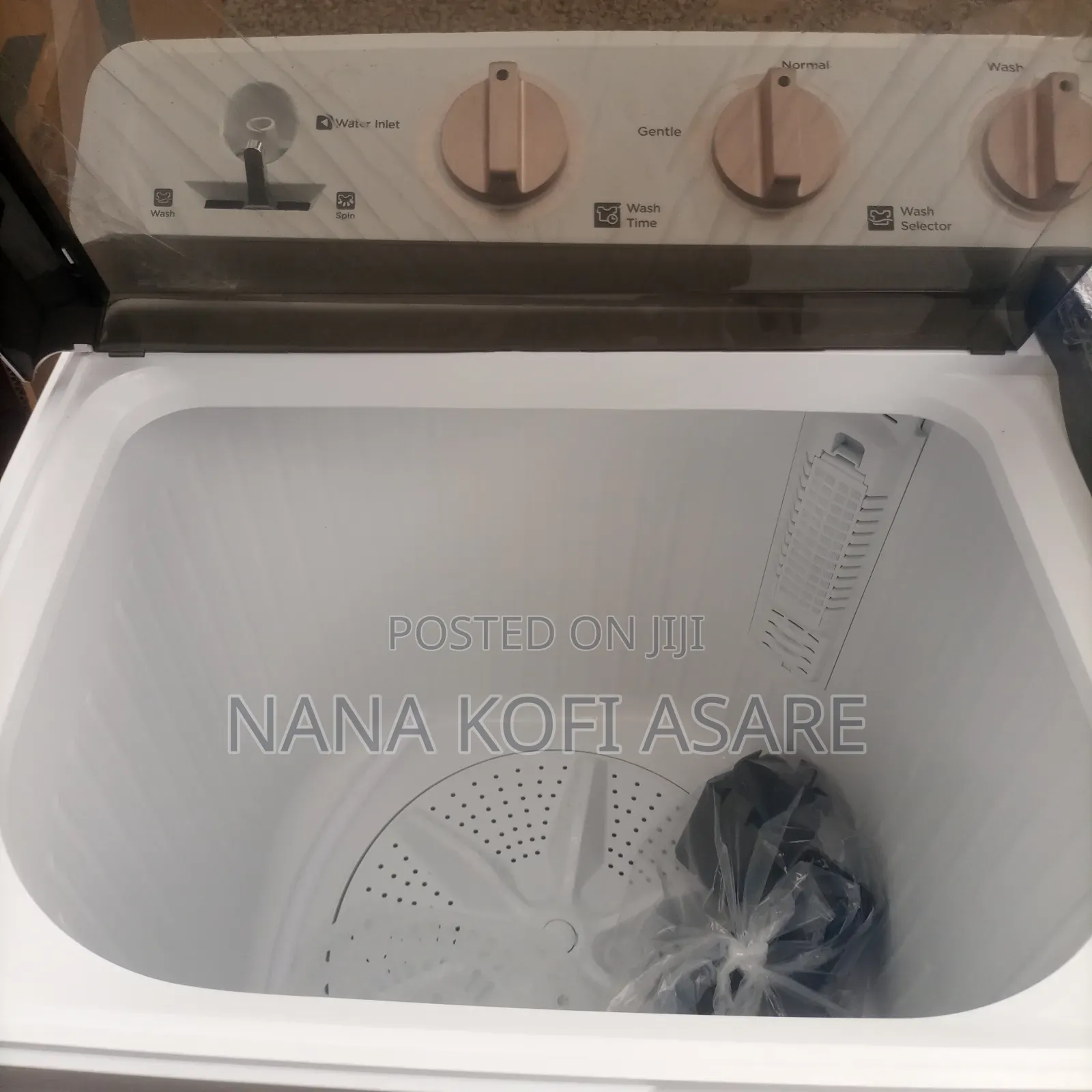 Bruhm 12kg Semi Automatic Washing Machine