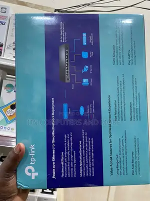 Tp Link 10-port Gigabit Desktop + Poe Switch