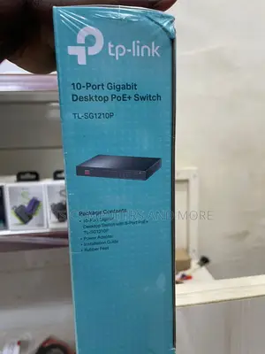 Tp Link 10-port Gigabit Desktop + Poe Switch
