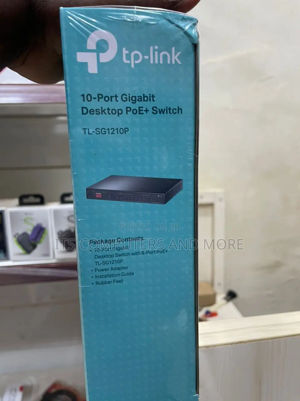Tp Link 10-port Gigabit Desktop + Poe Switch