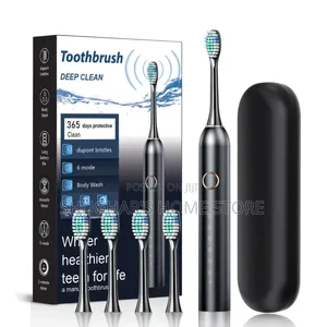 Electric Toothbrush With 4 Heads