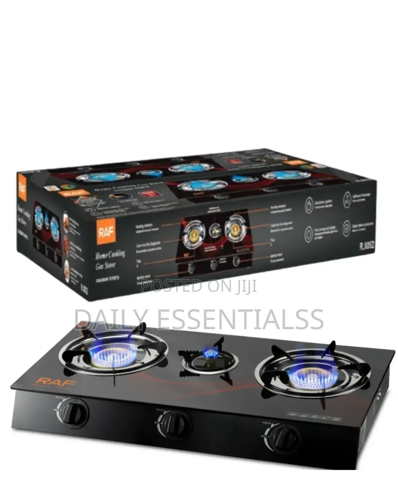 Raf High Pressure Gas Burner – Fast Reliable Cooking
