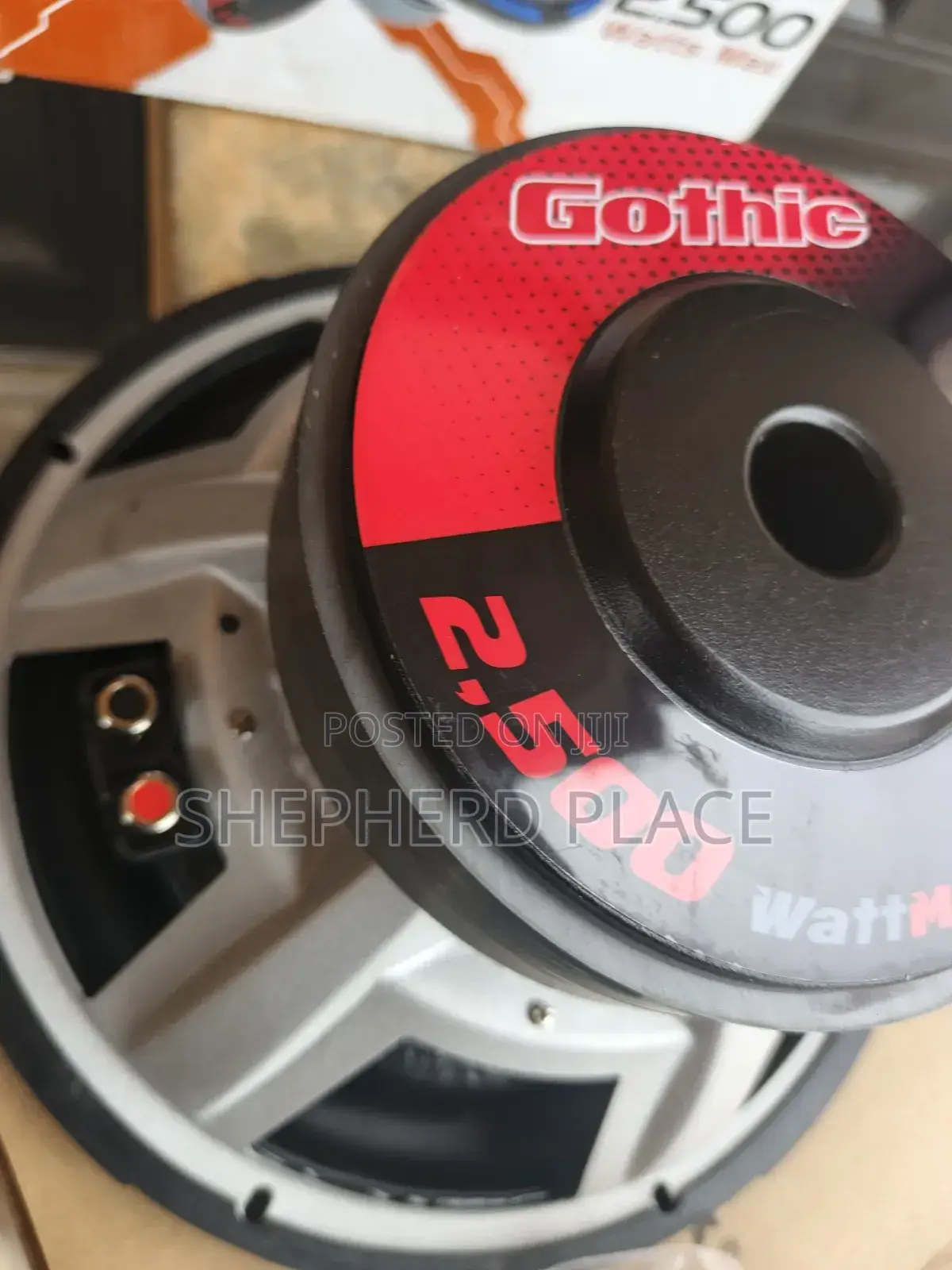 Speaker 12inches Power Acoustik Gw-124 2,500 Watt 12" Subwoofer