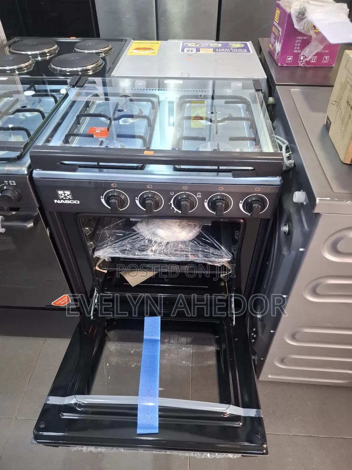 Stainless Steel Nasco Gas Cooker 60by60 Brand New for Sale