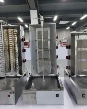 3 Burner Shawarma Machine