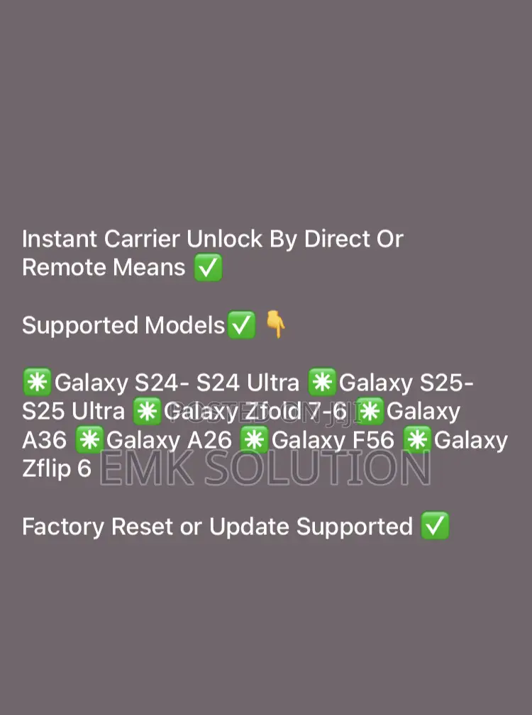 Samsung Carrier App Lock Unlock All Android Version