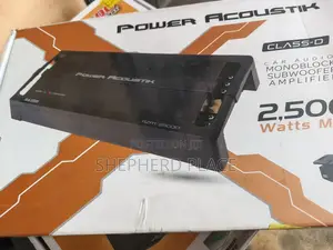 Acoustik Rzr1-2500d Class D Mono Block Subwoofer Amplifier