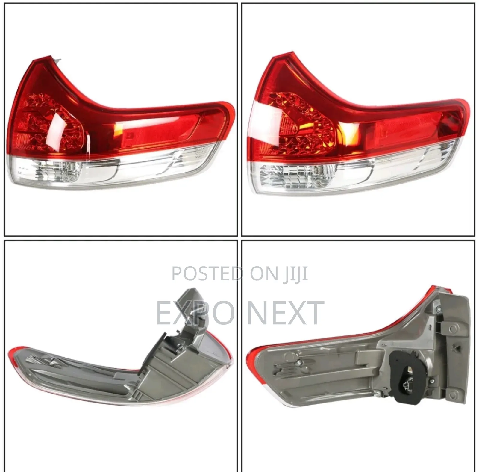 Tail Light 2011-2014 Toyota Sienna Pair