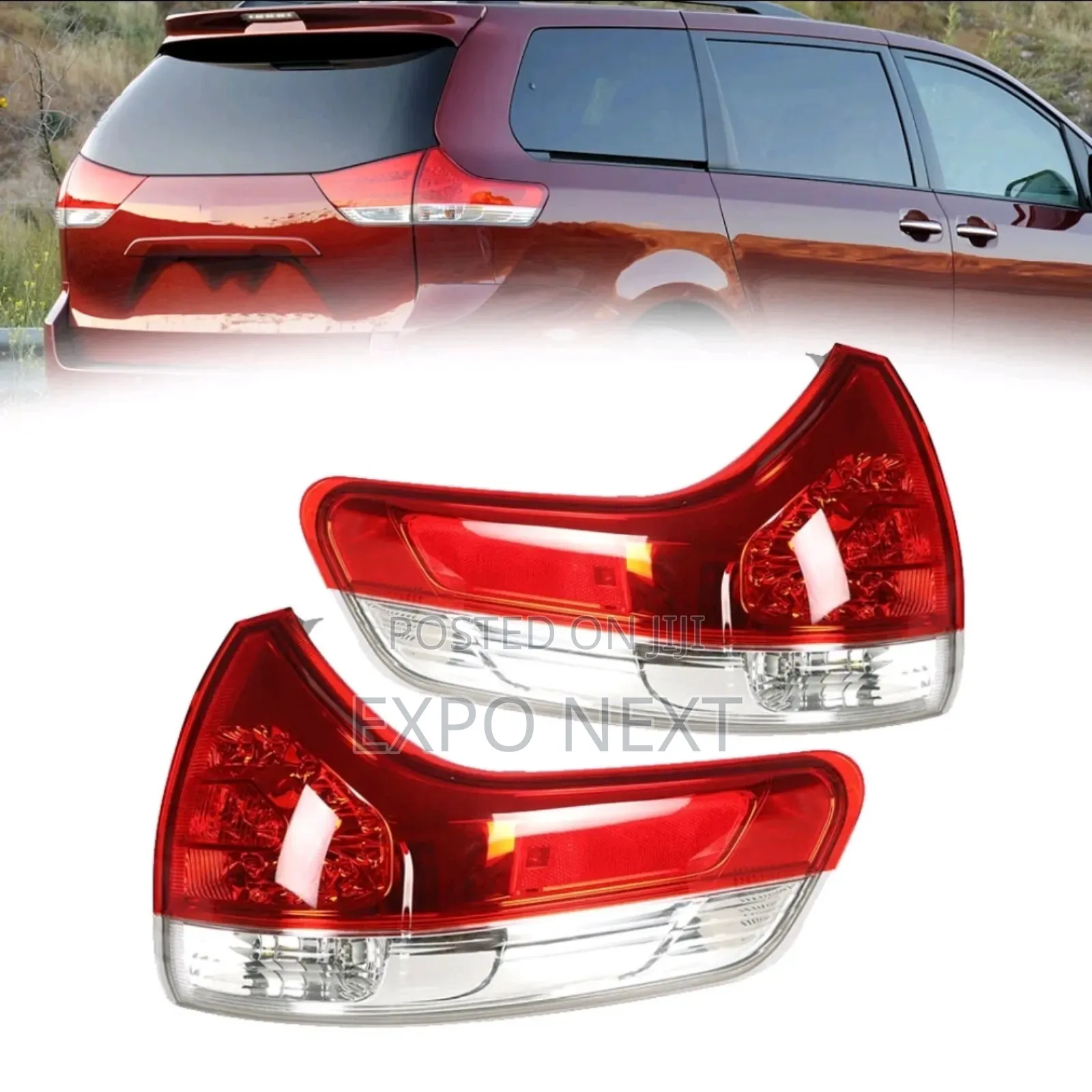 Tail Light 2011-2014 Toyota Sienna Pair