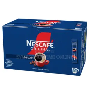 Nescafé Original Decaf Instant Coffee Sachets - 200 X 1.8g Sticks