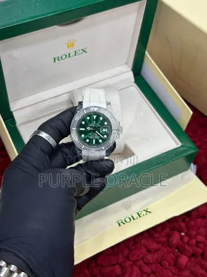 Green Dial Phantomlab Rolex Oyster Pepertual Timepiece