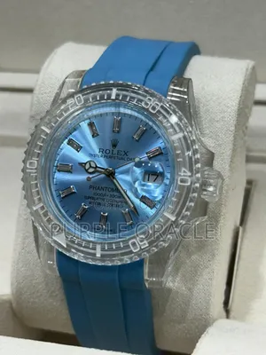 Silicone Starp Phantomlab Rolex Oyster Watch for Men