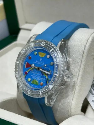 Blue Dial Phantomlab Rolex Watch for Men