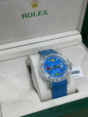 Blue Dial Phantomlab Rolex Watch for Men