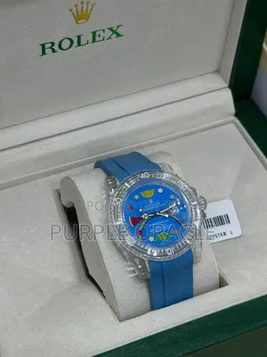 Blue Dial Phantomlab Rolex Watch for Men