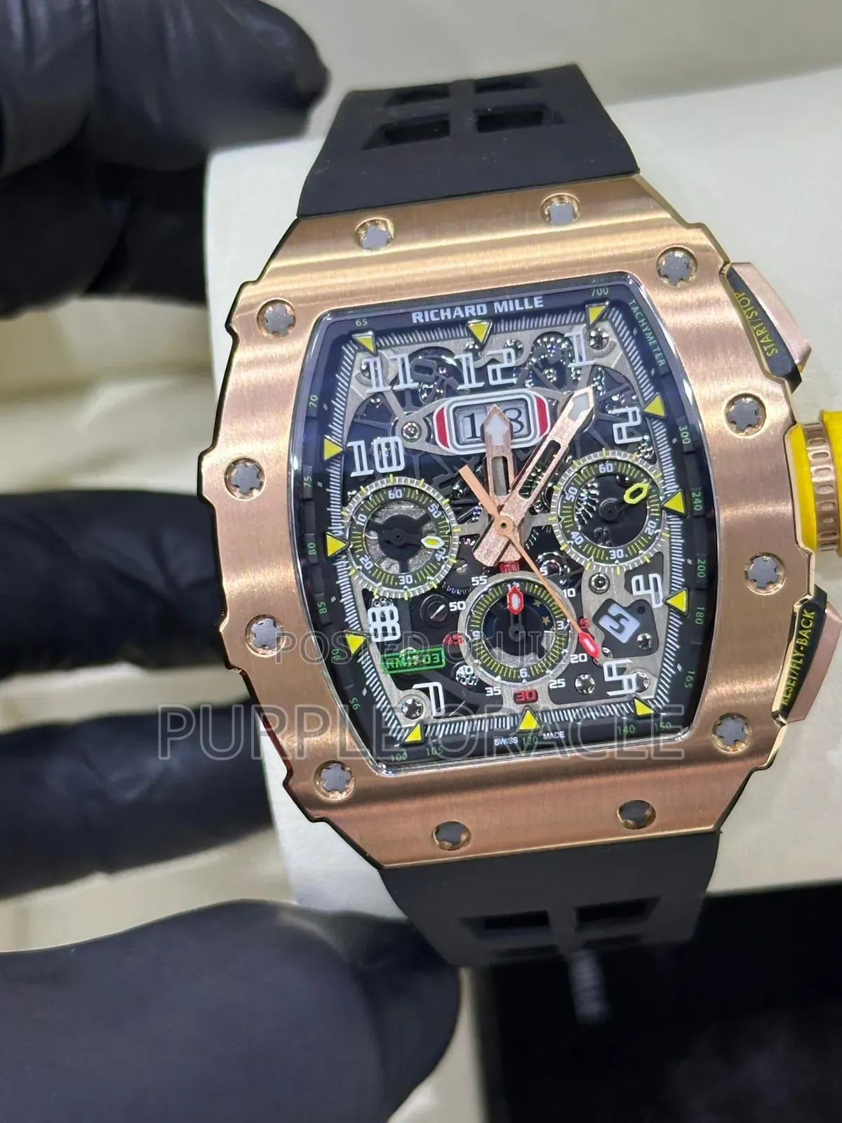 The Best of Richard Mille Skeleton Dial Watch