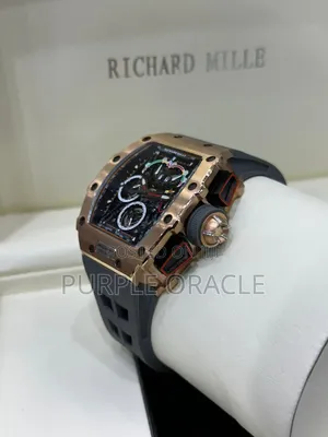 All BLWCK Silicone Starp Richard Mille Mechanical Watch