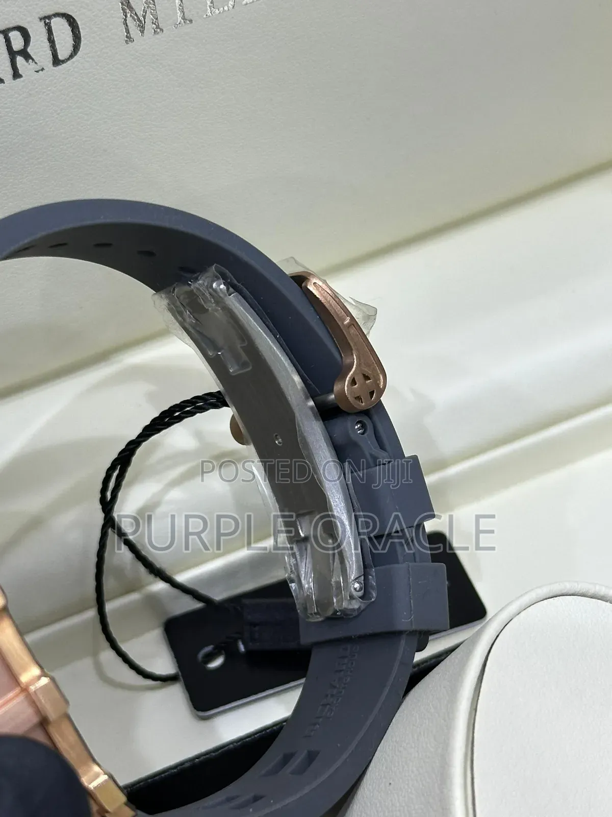 All BLWCK Silicone Starp Richard Mille Mechanical Watch