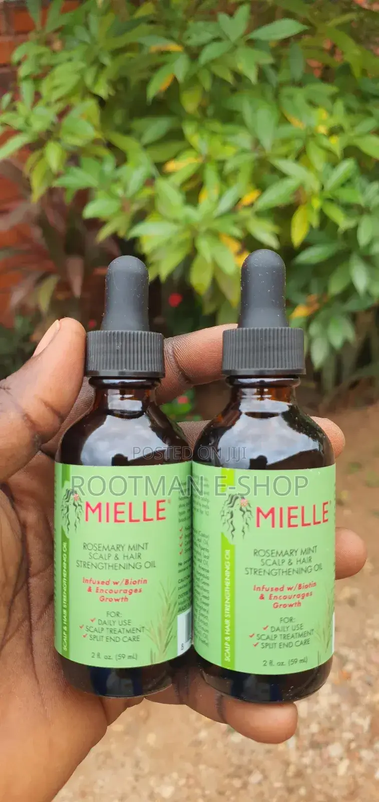 Rosemary Mint Organic Hair Oil - 59ml