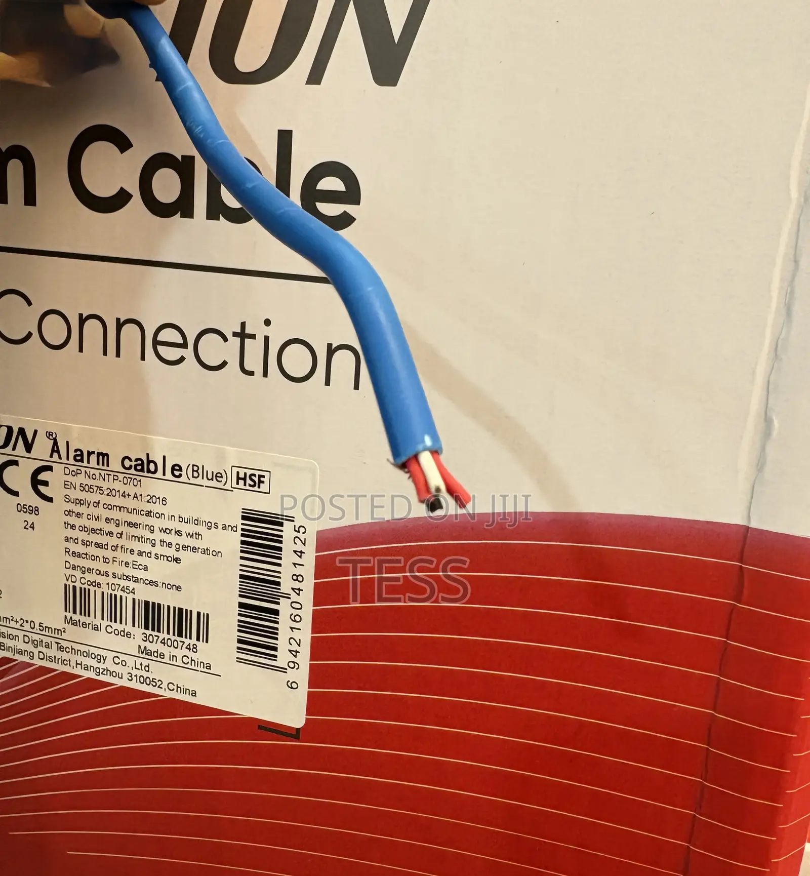 Hikvision 2+2-core Shielded Lszh Alarm Cable Copper 305m Ds-1ac2a2bpl1