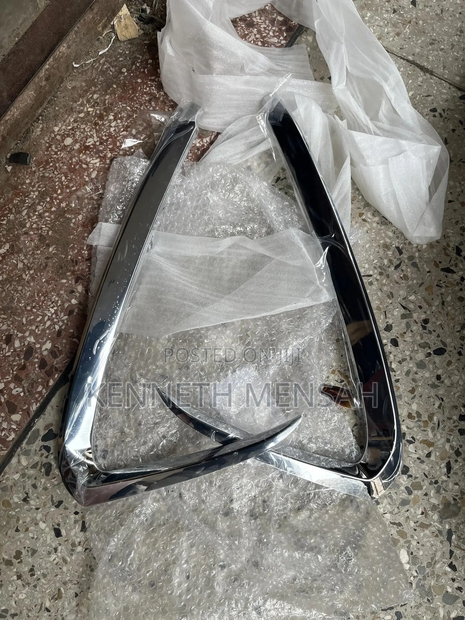 Mazda Cx9 Bumper Chrome Pair