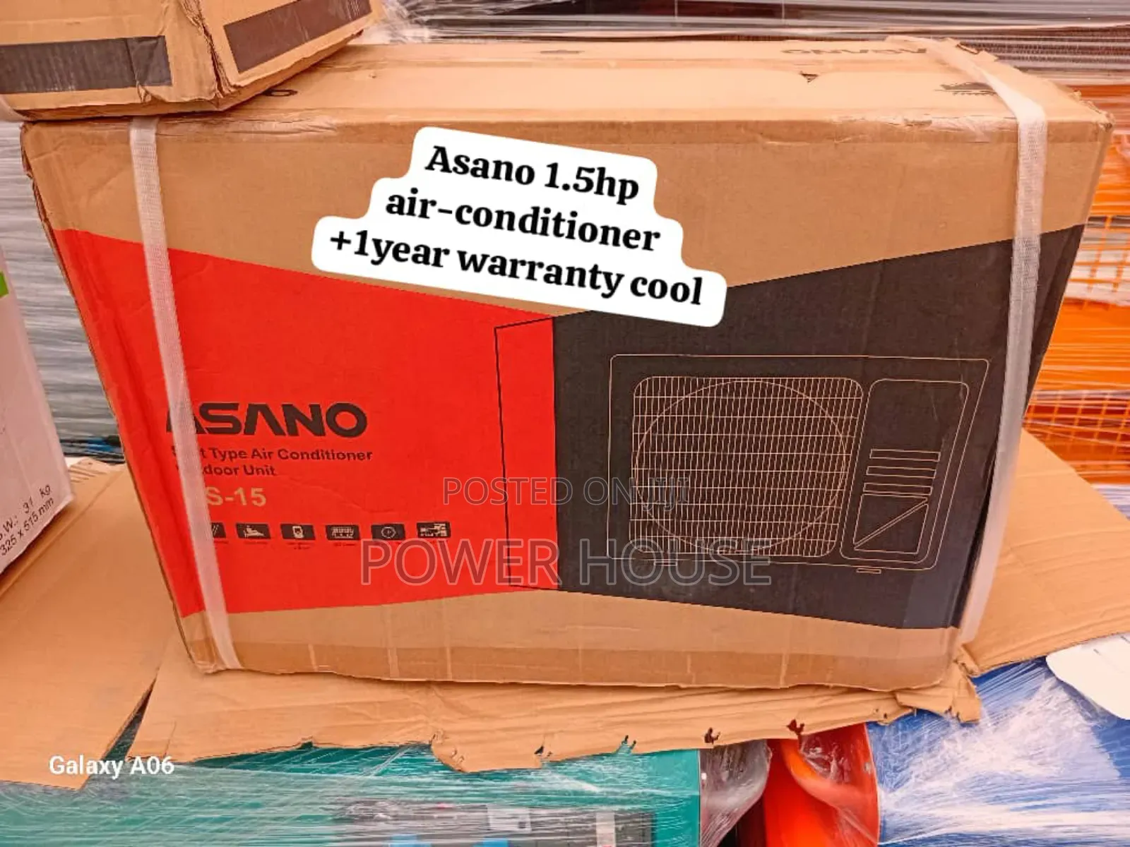 Cold in a Cage Asano 1.5hp Air-Conditioner Cool Asano 1.5hp