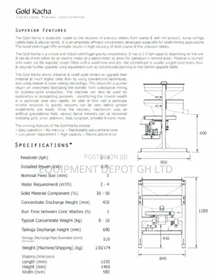 Gold Kacha Concentrator