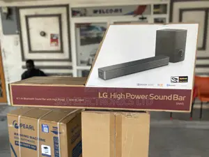 Lg Sound Bar Snh5, 4.1ch, 600w With High Power Design, Dts Virtual:X