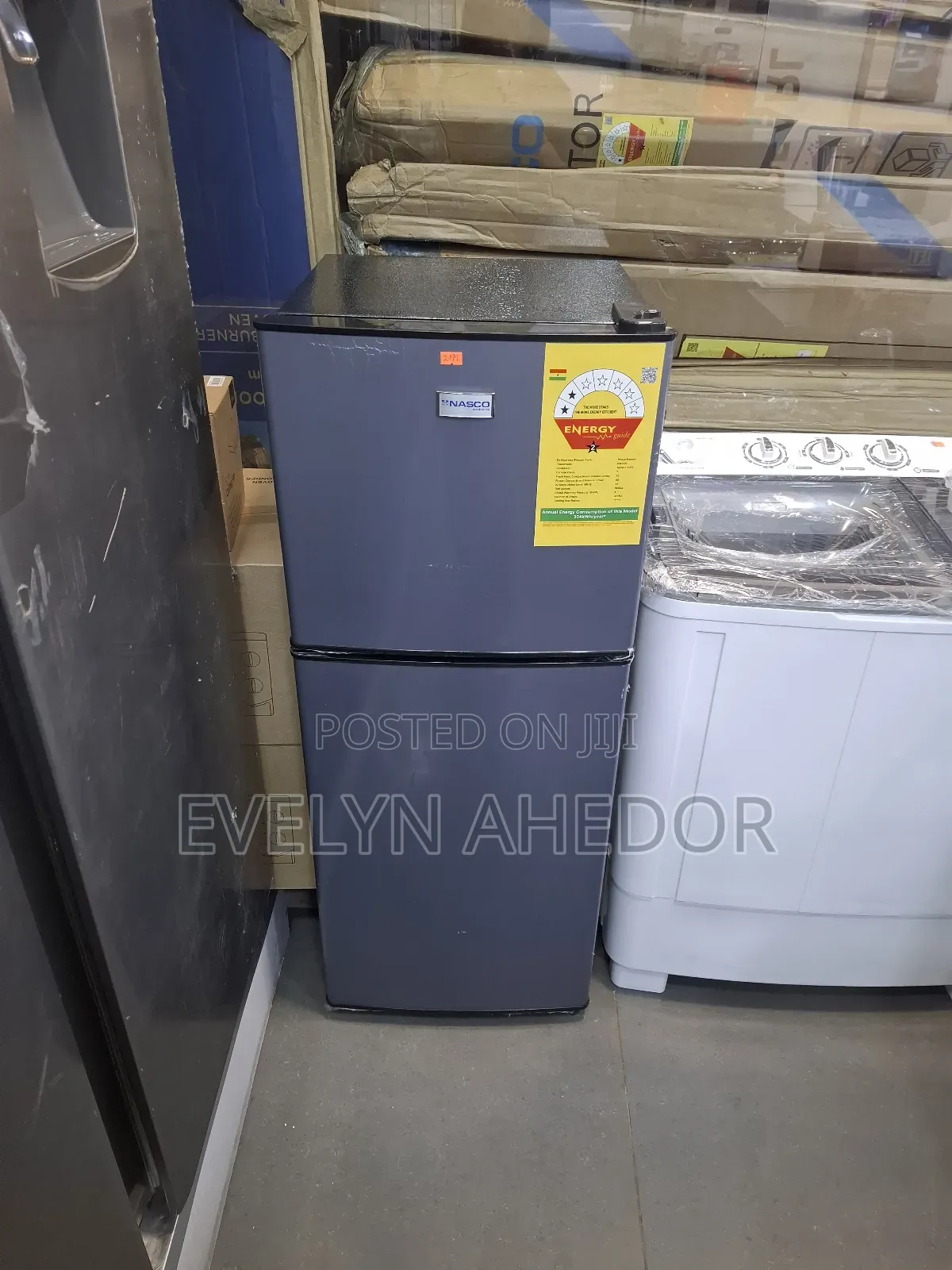 Quality and Affordable Nasco Top Freezer 112litres Average as Seen