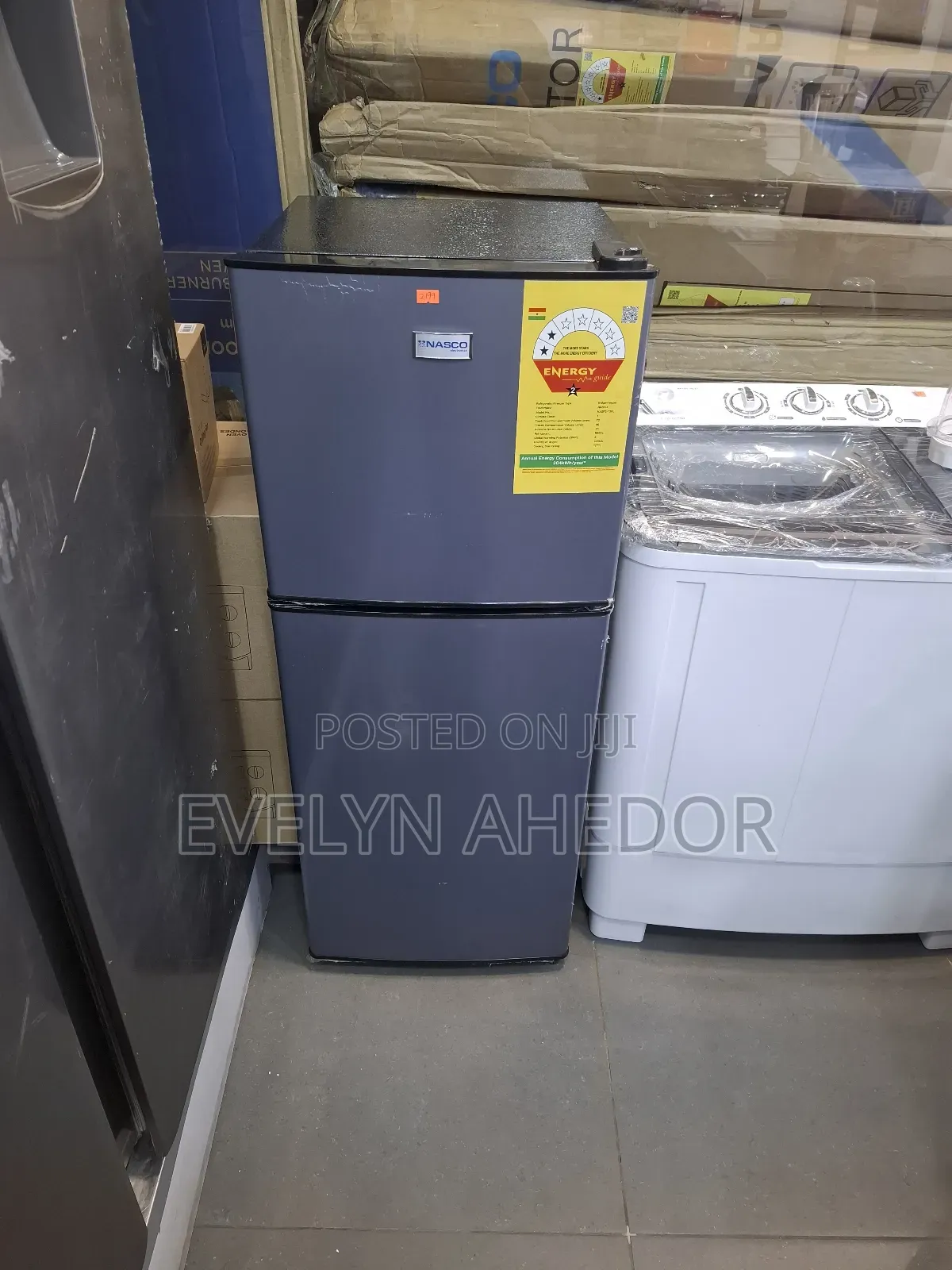 Quality and Affordable Nasco Top Freezer 112litres Average as Seen