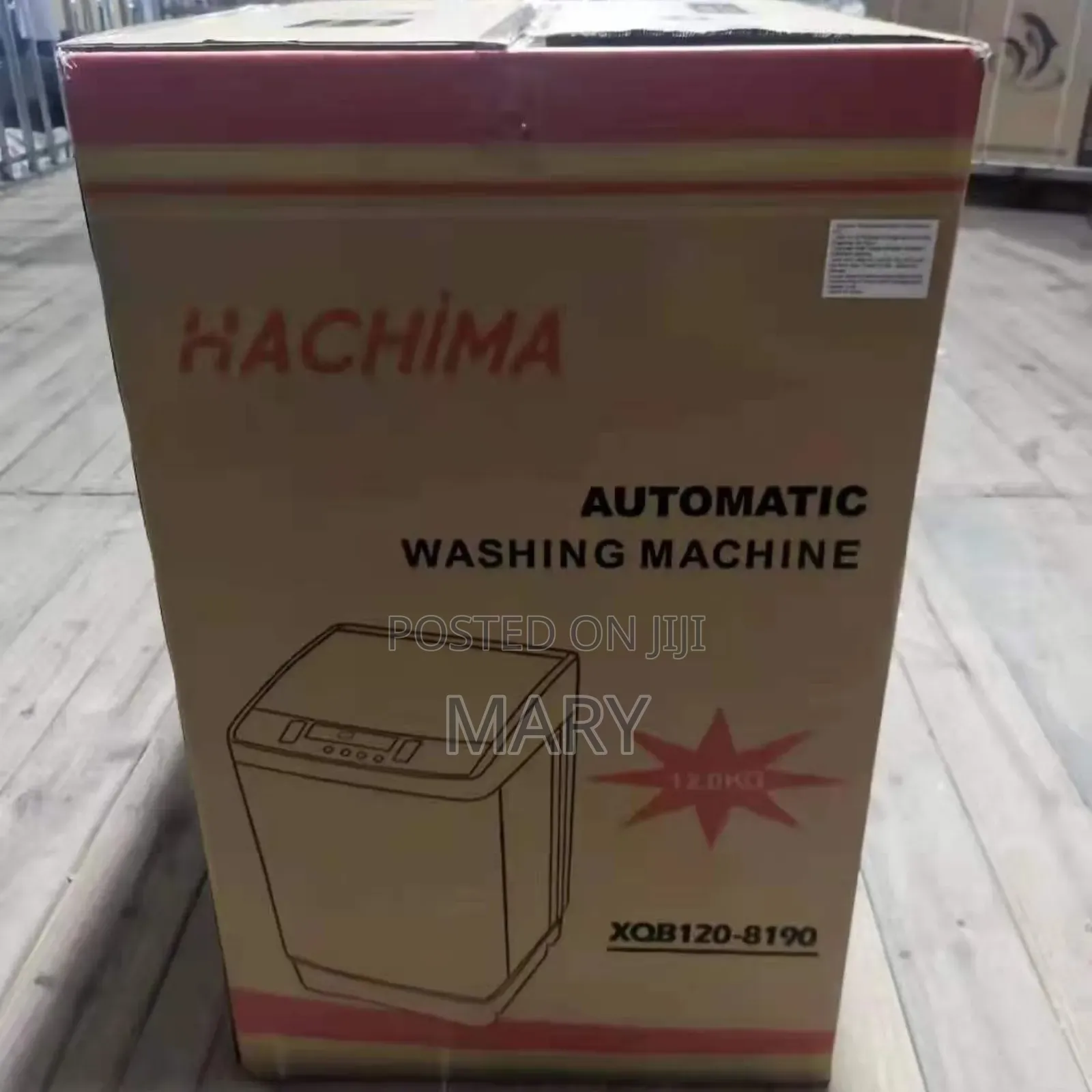 15kg Hachima Washing Machine