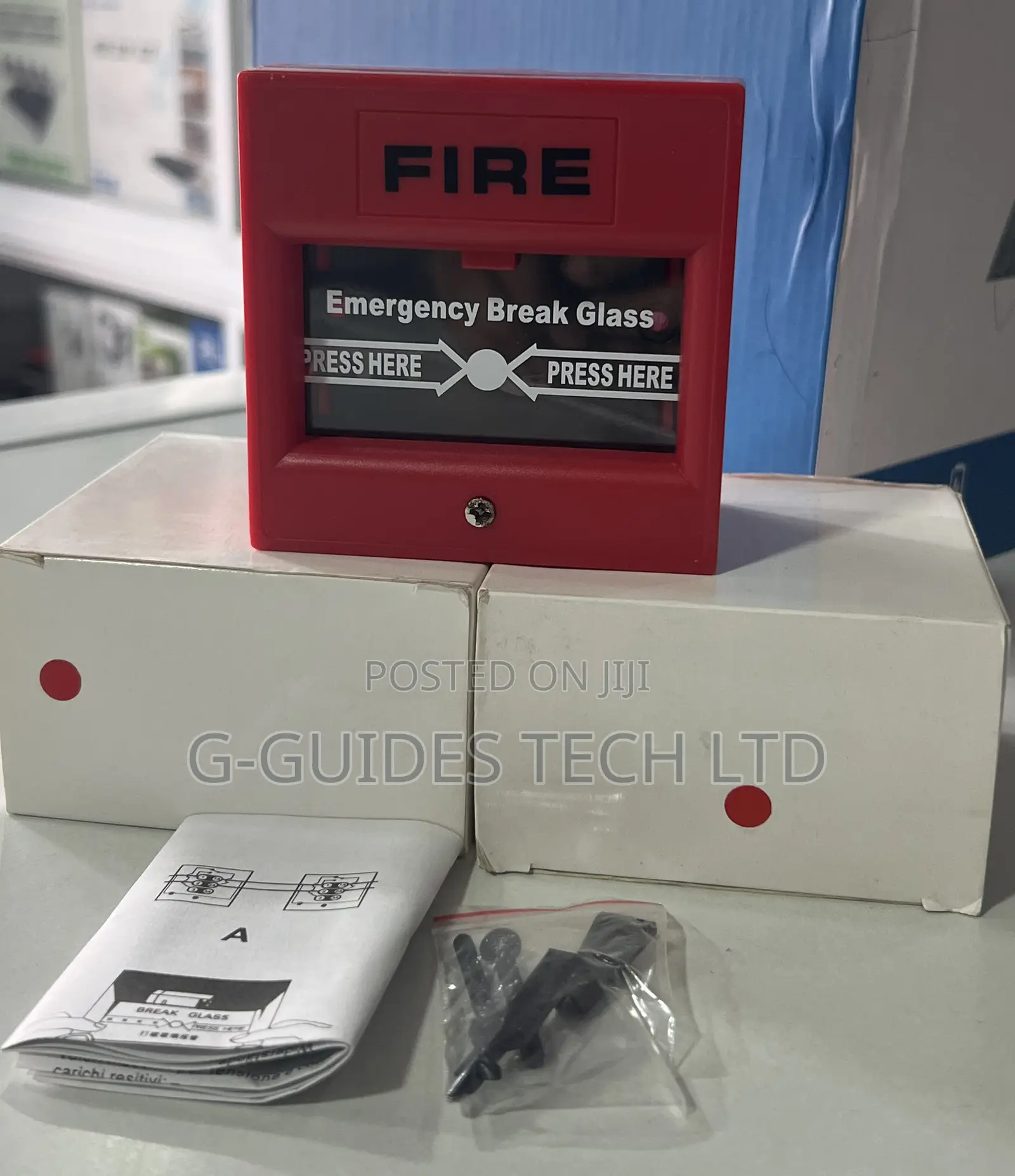 Emergency Break Glass Manual Call Point
