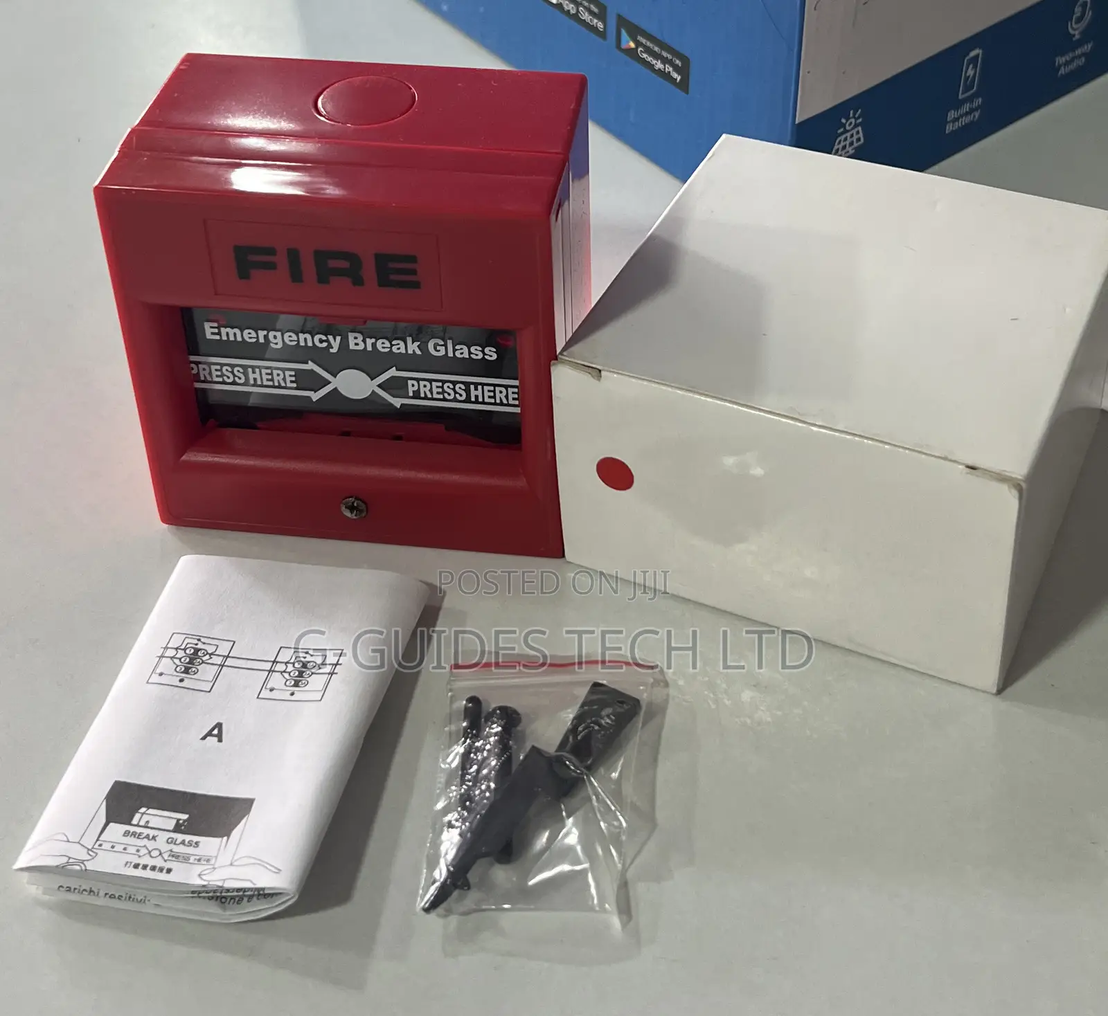 Emergency Break Glass Manual Call Point
