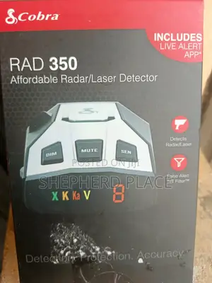 Cobra Rad 350 Affordable Radar/Laser Detector.