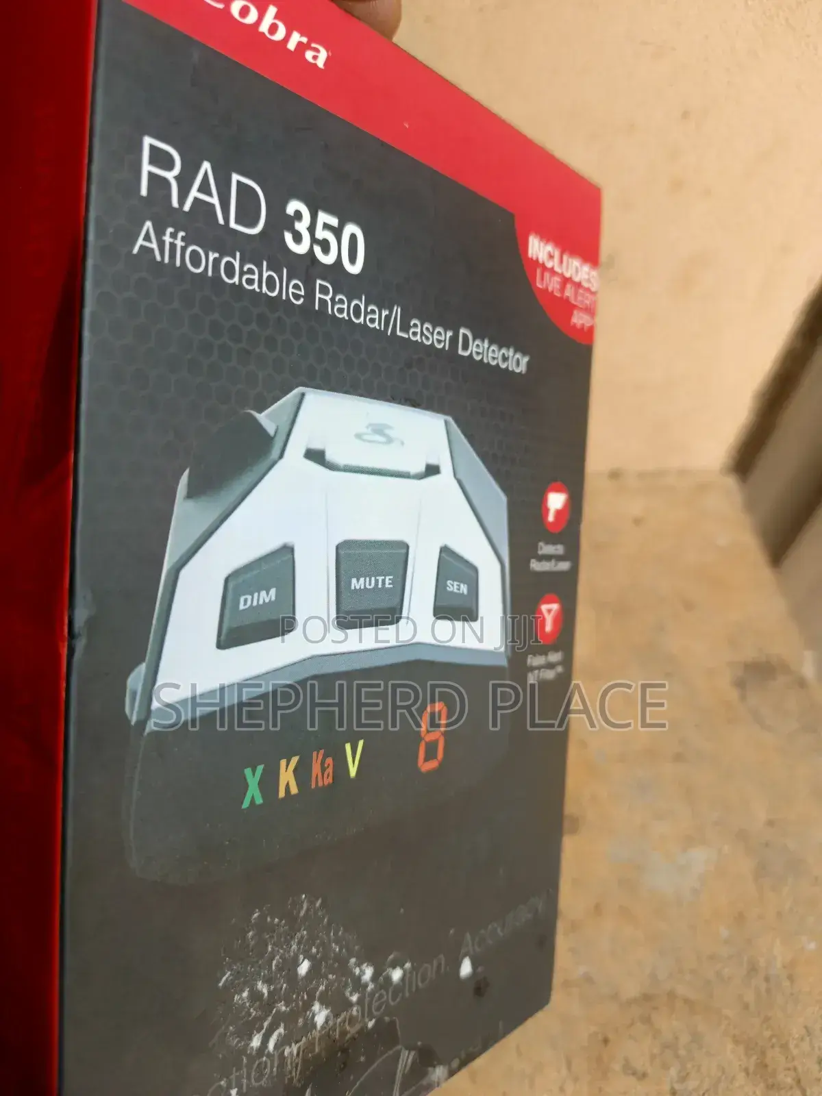 Cobra Rad 350 Affordable Radar/Laser Detector.