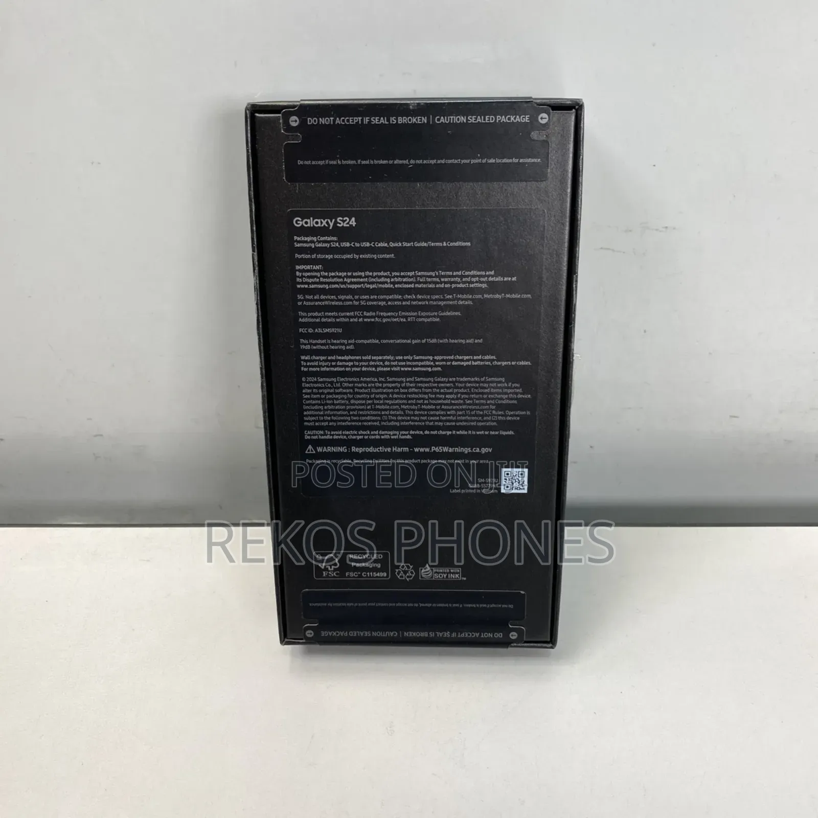 New Samsung Galaxy S24 256 GB Gray