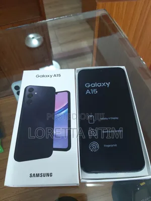 New Samsung Galaxy A15 5G 256 GB Black
